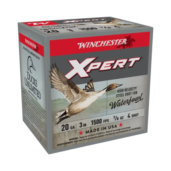 WINCHESTER SUPER-X XPERT HV STEEL 20 GAUGE 3" .875-4