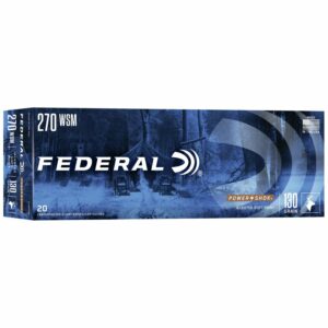 Federal Power-Shok 270 WSM 130gr (JSP) 20 Bx/ 10 Cs