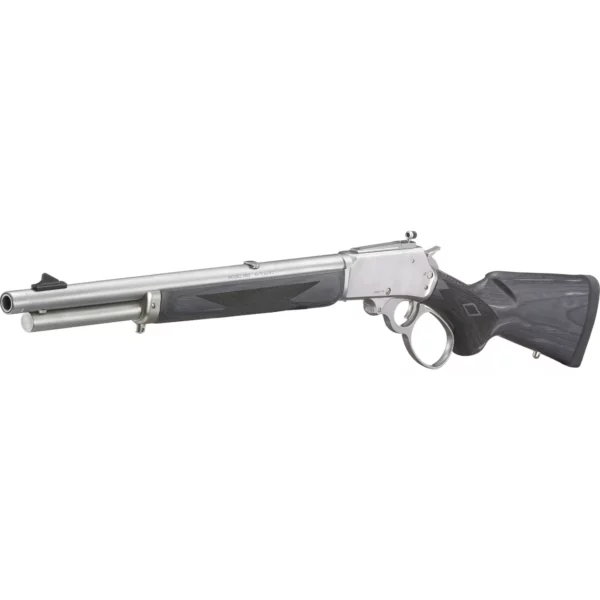 Marlin Firearms, 1895 Trapper, Large Loop, Lever Action Rifle, 45-70 Government, 16.5" Threaded Barrel, 11/16X24" Pattern - Image 4