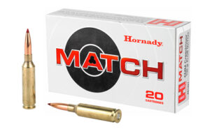 Hornady, Match, 6mm Creedmoor, 108 Grain, ELD Match, 20 Round Box