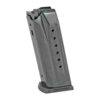 Ruger, Magazine, 9MM, 15 Rounds, Fits Ruger Security-9, Steel, Black