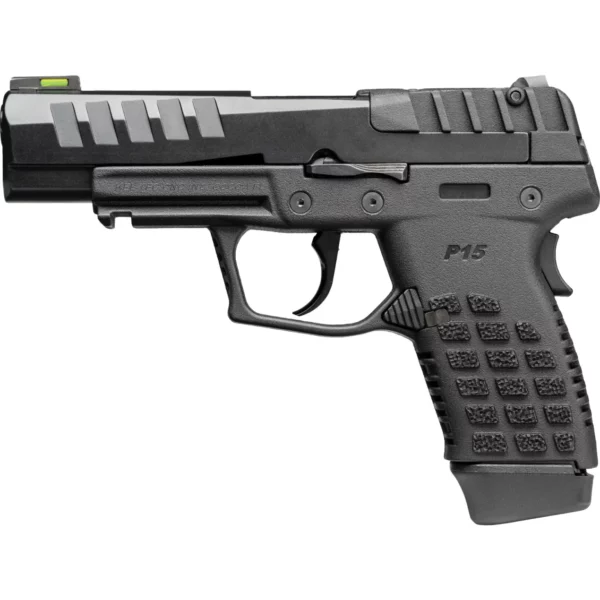 Kel-Tec, P15, Striker Fired, Semi-automatic, Polymer Frame Pistol, Compact, 9MM, 4" Barrel - Image 2