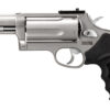 Taurus, Judge Magnum T.O.R.O., Double Action, Stainless Steel Frame Revolver, Compact, 3" 410 Bore/.45 Long Colt, 3" Barrel,