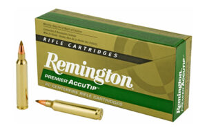 Remington, Premier Accutip, 204 Ruger, 40 Grain, Boat Tail, 20 Round Box
