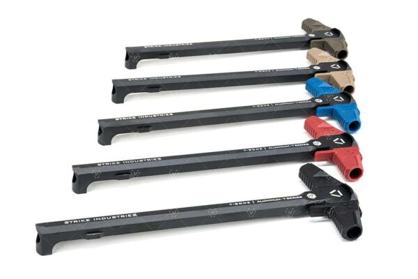 STRIKE INDUSTRIES CHARGING HANDLE 223 TBONE RED