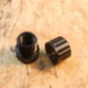 Hughes Precision M9×0.75 RH (female) to 1/2″×28 RH (male) Thread Adapter w/ Protector - Image 2