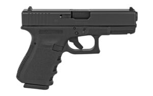 GLOCK, 19 Gen 3, Striker Fired, Semi-automatic, Polymer Frame Pistol, Compact, 9MM, 4.02 Barrel