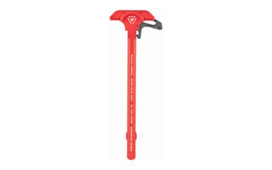 Strike Industries, Charging Handle, Extended Latch, Red
