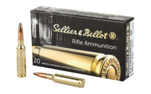 Sellier & Bellot, Rifle, 6.5 Creedmoor, 140 Grain, Soft Point, 20 Round Box