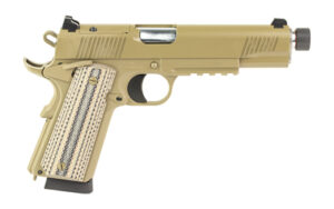 Tisas USA, Duty B45RDG, 1911, Semi-automatic, Steel Frame Pistol, Full Size, 45ACP, 5" Threaded Barrel