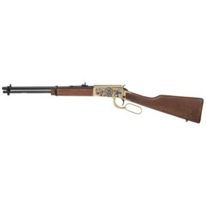Rossi Rio Bravo Buffalo Bill Engraved PVD Gold Rifle .22 LR 15rd Capacity 18' Barrel