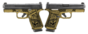 Ruger, RXM,DON WICK 2.0 Striker Fired, Semi-automatic, Polymer Frame Pistol, Full Size, 9MM, 4" Barrel