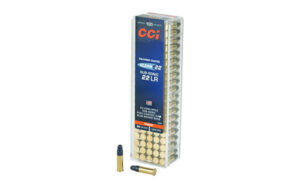 CCI Ammunition, Subsonic, 22 LR, 40 Grain, Lead Round Nose, 100 Round Box