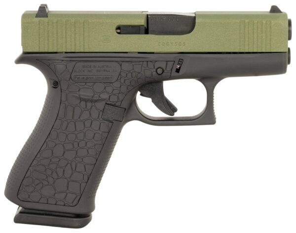 Glock G43X Slim Sub-Compact Frame 9mm Luger 10+1 3.41" Black GMB Barrel