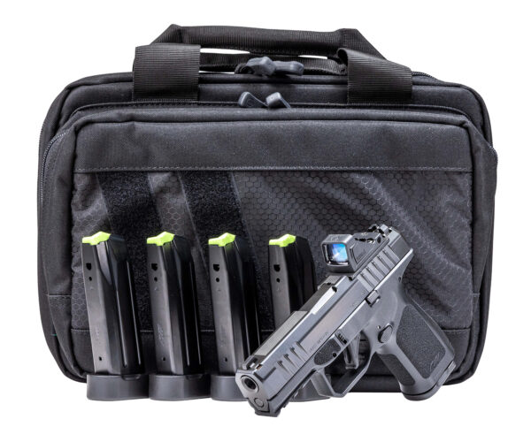Rost Martin RM1C Bundle Compact 9mm Luger 17+1 4" Black Match Grade Barrel