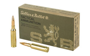 Sellier & Bellot, Rifle, 6.5 Creedmoor, 140 Grain, Full Metal Jacket, 20 Round Box