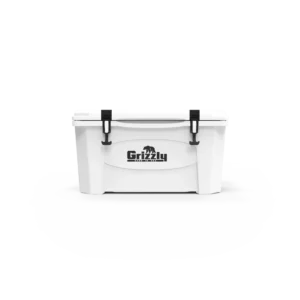 GRIZZLY COOLER- 45QT - WHITE