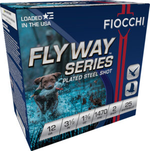 Fiocchi Flyway 12Gauge 3.50" 1 3/8oz 2Shot 25 Per Box/10 Case
