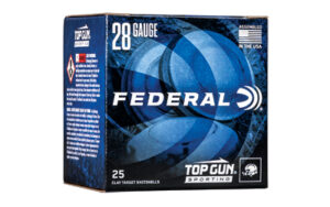 Federal, Top Gun Sporting, 28 Gauge 2.75", #8, 3/4 oz, 25 Round Box, 1,330 FPS