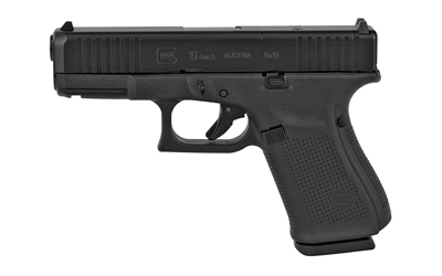 GLOCK, 19 Gen 5 M.O.S., Striker Fired, Semi-automatic, Polymer Frame Pistol, Compact, 9MM, 4.02" Marksman Barrel - Image 2