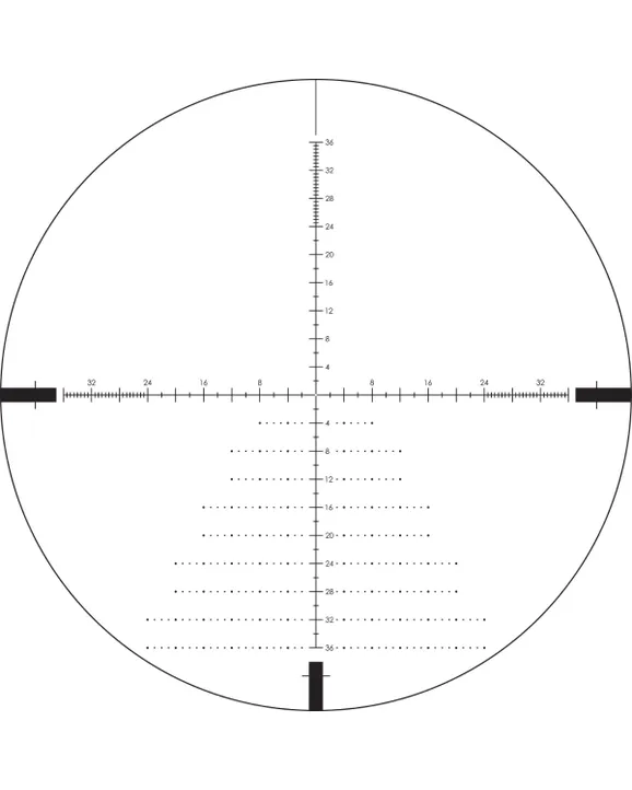 VORTEX Diamondback® Tactical 6-24x50 FFP EBR-2C (MOA) Reticle | 30mm Tube - Image 3