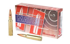 Hornady, Superformance Match, 308 Winchester, 168 Grain, ELD Match, 20 Round Box