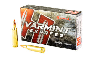 Hornady, Varmint Express, 22-250, 55 Grain, V-Max, 20 Round Box