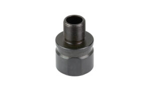 BANISH, Thread Adapter, 5/8X24 to 1/2X28, Oxide Finish, Black