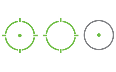 Holosun Technologies, Open Reflex, Green 2 MOA Dot or 2 MOA Dot with 65 MOA Circle - Image 3