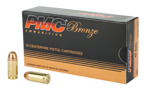 PMC Ammunition, Bronze, 45ACP, 230 Grain, Full Metal Jacket, 50 Round Box