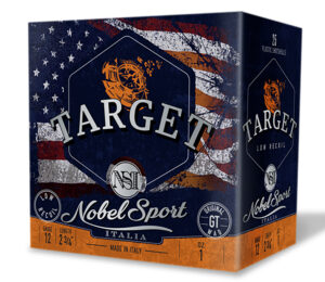 Nobel Target Low Recoil 12Gauge 2.75" 1oz 7.5Shot 25 Per Box/10Case