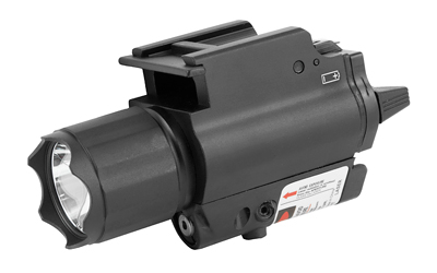 NcSTAR, 200 Lumen Cree LED Flashlight and laser with Quick Release Mount - Image 2