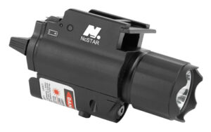 NcSTAR, 200 Lumen Cree LED Flashlight and laser with Quick Release Mount