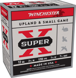 Winchester Ammo Super X Heavy Game Load 12Gauge 2.75" 1 1/8oz 7.5Shot 25 Per Box/10 Case
