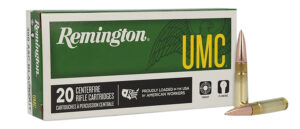 Remington Ammunition UMC 300Blackout 150gr Full Metal Jacket 20 Per Box