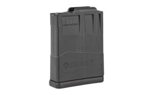 Ruger, Magazine, 308 Winchester, 6.5 Creedmoor 10 Rounds, AI-Style, Polymer, Black