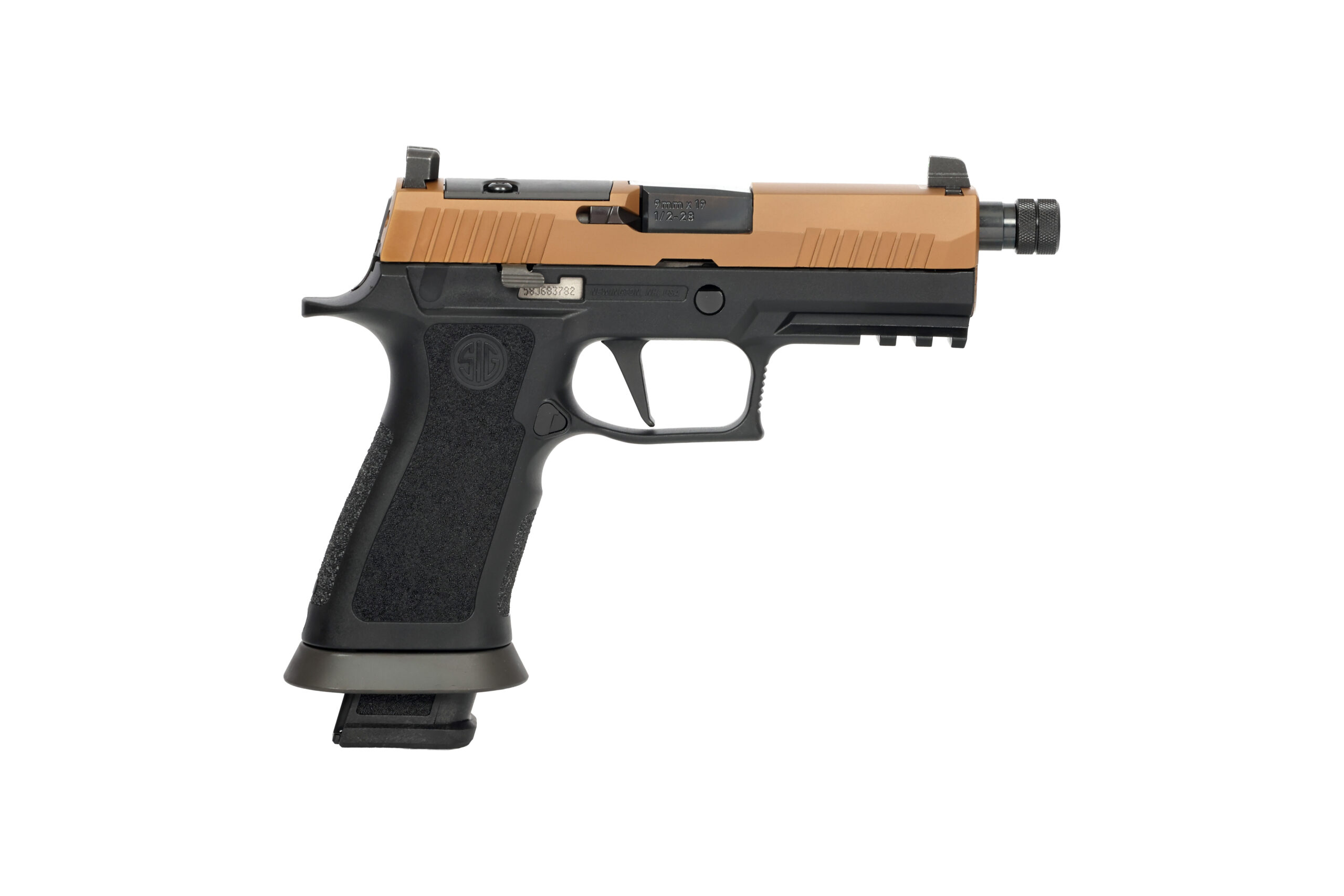 Sig Sauer, P320 X-Carry, Striker Fired, Semi-automatic, Polymer Frame Pistol, 9MM, 4.6" Threaded Barrel