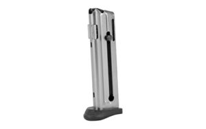 Walther, Magazine, 22LR, 10 Rounds, Fits P22, Q Style Frame, Nickel Finish