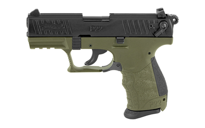 Walther, P22Q, Double Action/Single Action, Semi-automatic, Polymer Frame Pistol, Compact, 22LR, 3.42" Barrel - Image 2