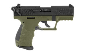Walther, P22Q, Double Action/Single Action, Semi-automatic, Polymer Frame Pistol, Compact, 22LR, 3.42" Barrel