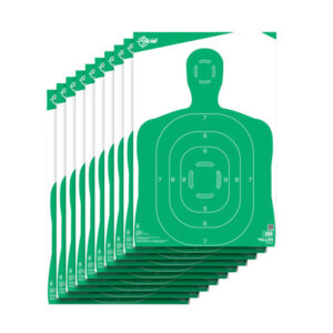 Allen Company, Silhouette Green/White 12"x18" 10 Per Pack