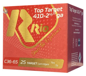 Rio Ammunition RC3675 Top Target 410 Gauge 2.50" 1/2 oz 7.5 Shot 25 Per Box
