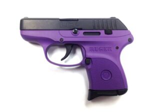 Ruger, LCP LCP 380ACP BL/PURPLE POLY 6+1 3725 380 ACP