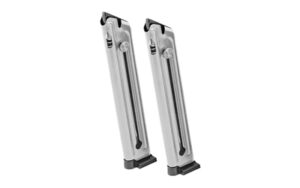 Ruger, Magazine, 22LR, 10 Rounds, Fits Ruger MKIV and MKIII, 2 Pack, E-nickel Finish