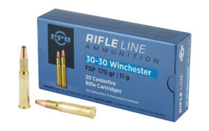 Prvi Partizan, Rifle, 30-30, 170 Grain, Flat Soft Point, 20 Round Box