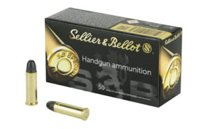 Sellier & Bellot, Pistol, 38 Special, 158 Grain, Lead Round Nose, 50 Round Box