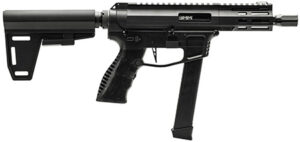 Gforce Arms Jawbone 9mm Luger 33+1 5" Black QPQ Threaded Barrel