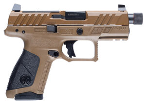 Beretta USA APX A1 Tactical Compact Frame 9mm Luger 17+1 4.20" Steel Threaded Barrel