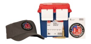 Hornady 80908 American Gunner 308Win 155gr Boat Tail Hollow Point 250 Per Box