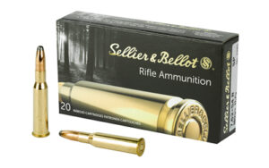 Sellier & Bellot, Rifle, 7.62X54R, 180 Grain, Soft Point, 20 Round Box